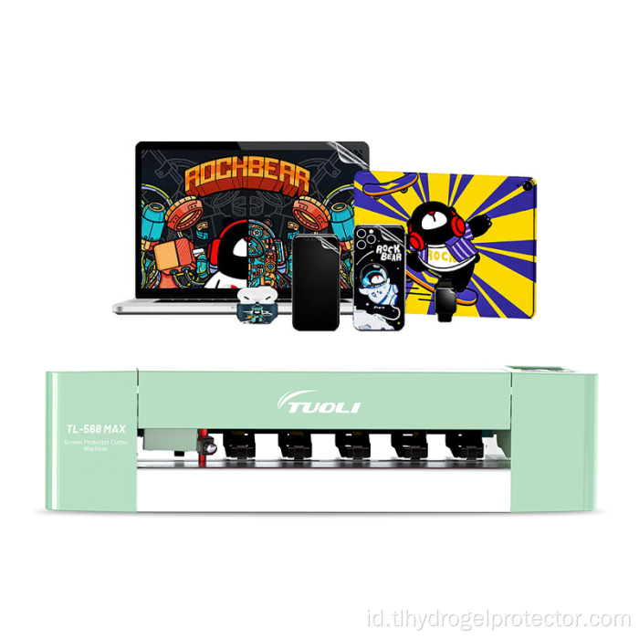 Mesin pemotong film hidrogel multi-fungsional